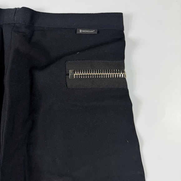 Moncler Women's Black Tights With Zipper Pocket IT 38 00 - Picture 5 of 5